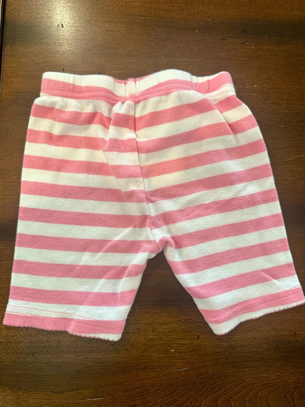 GAP Peach Moana Pajama top paired with Carter’s Pink Striped bottoms 4T